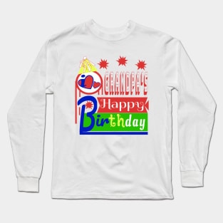 Happy Birthday Grandpa's i love you so much Long Sleeve T-Shirt